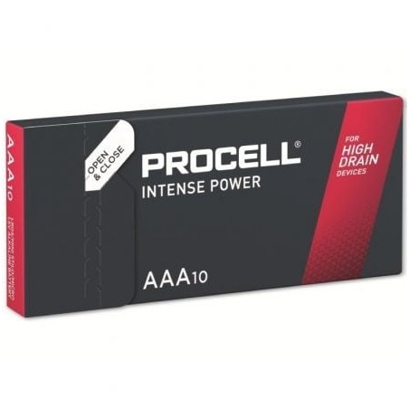 Pack de 10 Pilas AAA L03 Duracell PROCELL DURINTLR3C10- 1-5V- Alcalinas