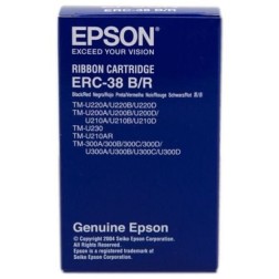 Cinta Nylon Epson ERC-38- Negro- Roja