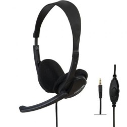 Auriculares Fonestar HOME-35 con Micrófono- Jack 3-5- Negros