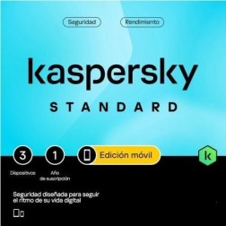 Kaspersky Standard Mobile para Android- 3 Dispositivos- 1 Año
