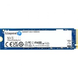 Disco SSD Kingston NV3 1TB- M-2 2280 PCIe Gen4- Full Capacity