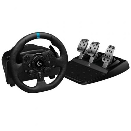 VOLANTE Y PEDALES LOGITECH TRUEFORCE G923 PC PS4 PS5 NEGRO
