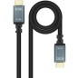Cable HDMI 2-1 IRIS 8K Nanocable 10-15-8005- HDMI Macho - HDMI Macho- 5m- Negro