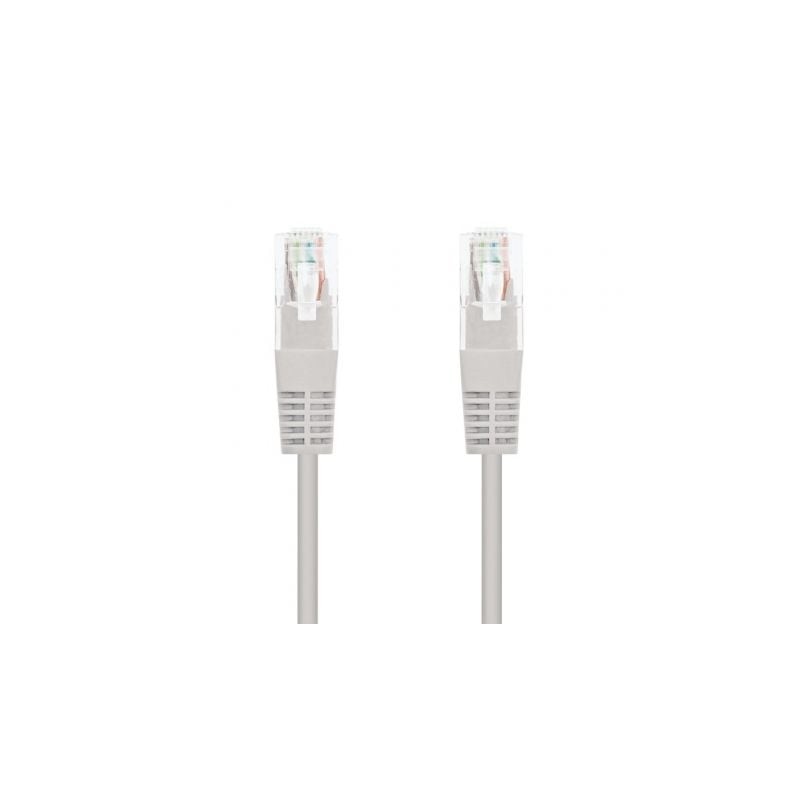Cable de Red RJ45 UTP Nanocable 10-20-0120 Cat-5e- 20m- Gris Cable de Red RJ45 UTP Nanocable 10-20-0120 Cat-5e- 20m- Gris