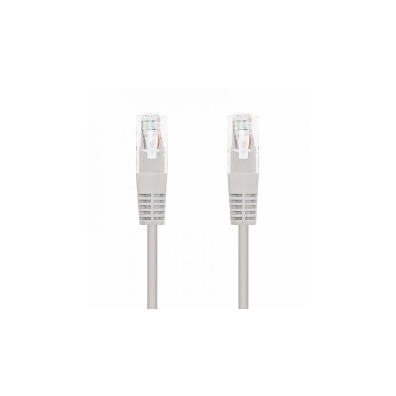 Cable de Red RJ45 UTP Nanocable 10-20-0400-L25 Cat-6- 25cm- Gris Cable de Red RJ45 UTP Nanocable 10-20-0400-L25 Cat-6- 25cm- Gris