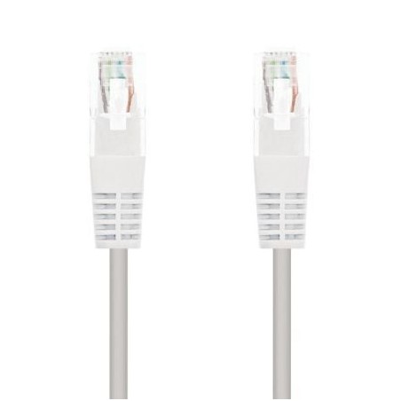 Cable de Red RJ45 UTP Nanocable 10-20-0402-W Cat-6- 2m- Blanco