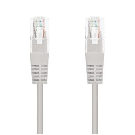 Cable de Red RJ45 UTP Nanocable 10-20-1301 Cat-6- 1m- Gris