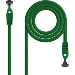 Cable de Red RJ45 SSTP Nanocable 10-20-2000-GR Cat-8-1- 50cm- Verde