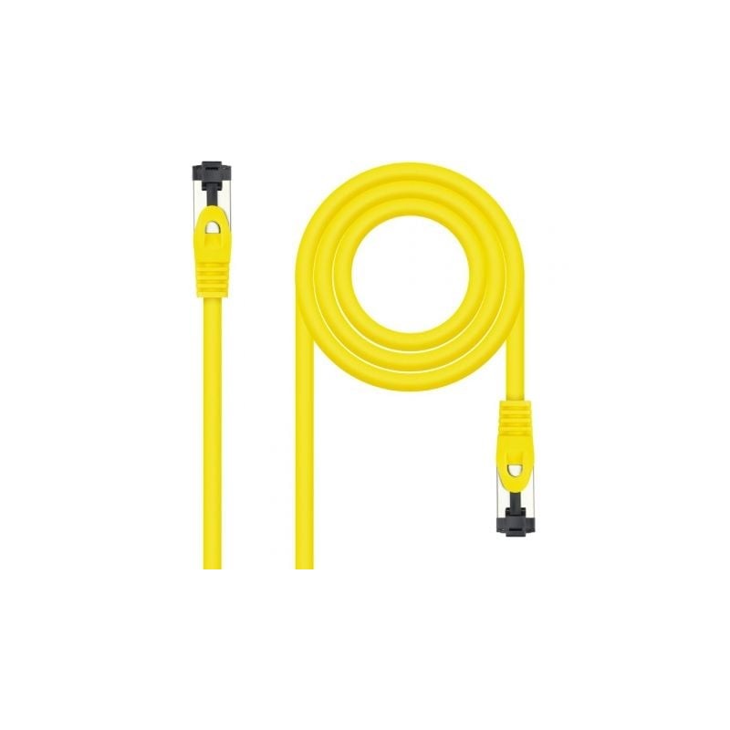 Cable de Red RJ45 SSTP Nanocable 10-20-2000-L25-Y Cat-8-1- 25cm- Amarillo Cable de Red RJ45 SSTP Nanocable 10-20-2000-L25-Y Cat-8-1- 25cm- Amarillo