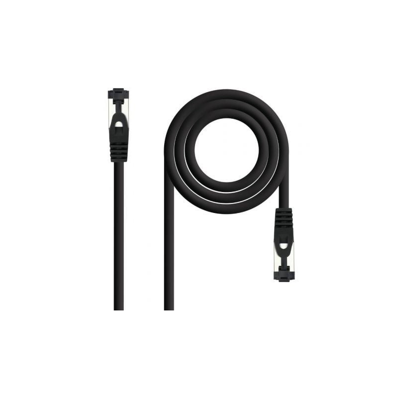 Cable de Red RJ45 SSTP Nanocable 10-20-2001-BK Cat-8-1- 1m- Negro Cable de Red RJ45 SSTP Nanocable 10-20-2001-BK Cat-8-1- 1m- Negro