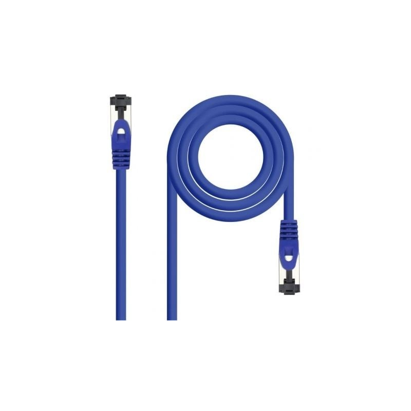 Cable de Red RJ45 SSTP Nanocable 10-20-2002-BL Cat-8-1- 2m- Azul Cable de Red RJ45 SSTP Nanocable 10-20-2002-BL Cat-8-1- 2m- Azul
