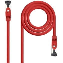 Cable de Red RJ45 SSTP Nanocable 10-20-2002-R Cat-8-1- 2m- Rojo