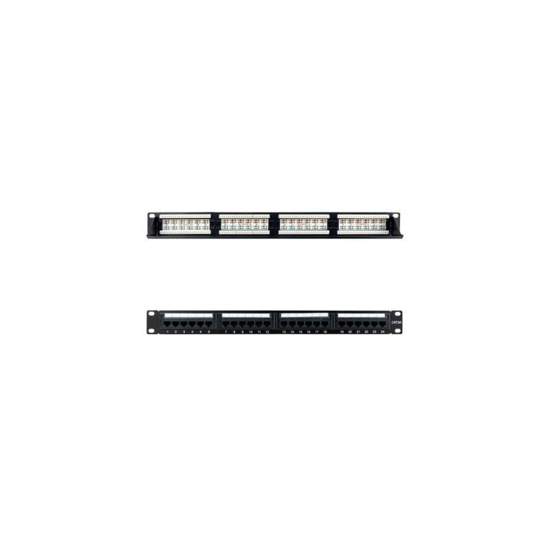 Patch Panel Nanocable 10-21-4124- 24 Puertos- Cat-6a- Altura 1U Patch Panel Nanocable 10-21-4124- 24 Puertos- Cat-6a- Altura 1U