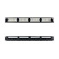 Patch Panel Nanocable 10-21-4124- 24 Puertos- Cat-6a- Altura 1U Patch Panel Nanocable 10-21-4124- 24 Puertos- Cat-6a- Altura 1U