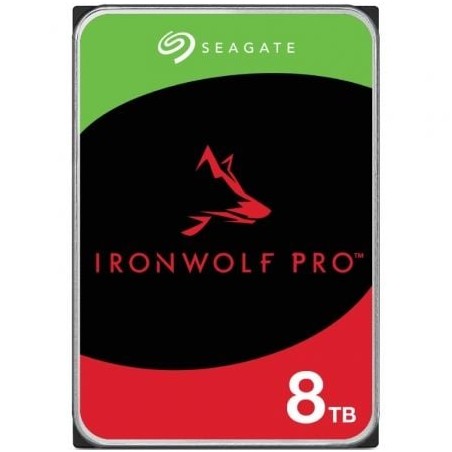 Disco Duro Seagate IronWolf Pro 8TB- 3-5"- SATA III- 256MB