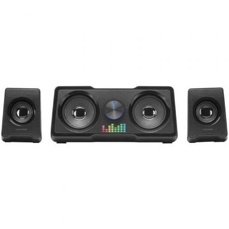 Altavoces Mars Gaming MS22- 35W- 2-2- Negros