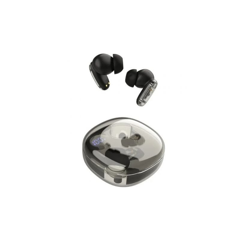 Auriculares Bluetooth Mars Gaming MHIB2 con estuche de carga- Autonomía 7h- Negros