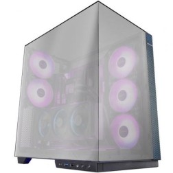 Caja Gaming Torre Mars Gaming MC-3GFPRO- Cristal Cromado