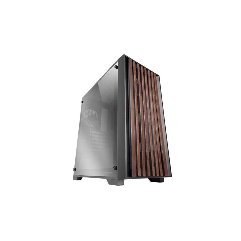 Caja Gaming Semitorre Mars Gaming MC-WOOD- Cristal Cromado Caja Gaming Semitorre Mars Gaming MC-WOOD- Cristal Cromado