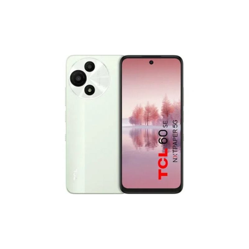 Smartphone TCL 60 SE NXTPAPER 8GB- 256GB- 6-7"- 5G- Verde Smartphone TCL 60 SE NXTPAPER 8GB- 256GB- 6-7"- 5G- Verde