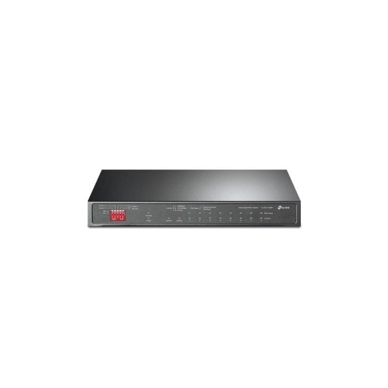 SWITCH TP-LINK 10-PORT GIGABITE WITH 8 PORT POE+