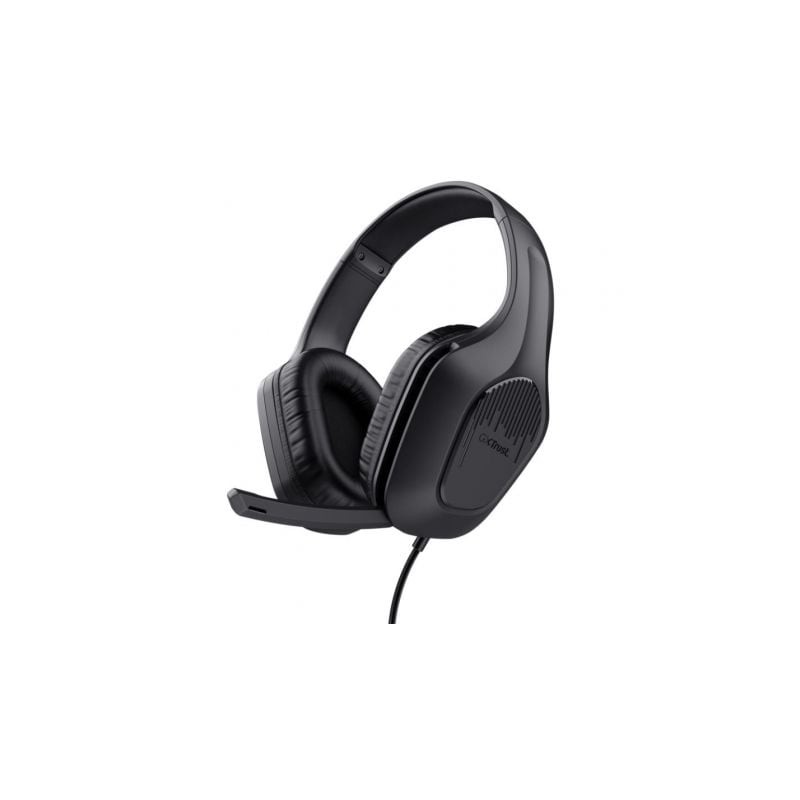 Auriculares Gaming con Micrófono Trust Gaming GXT 417 Zirox- Jack 3-5- Negros Auriculares Gaming con Micrófono Trust Gaming GXT 417 Zirox- Jack 3-5- Negros
