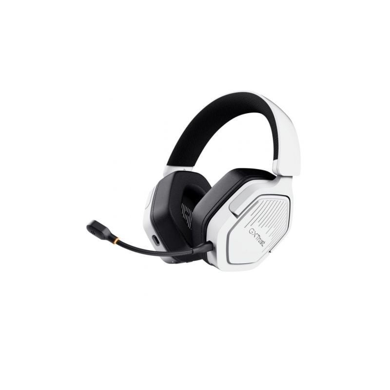 Auriculares Gaming Inalámbricos con Micrófono Trust Gaming GXT 493PS Carus PS5- Jack 3-5- Bluetooth- Blancos