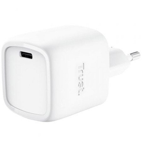 Cargador de Pared GaN Trust Maxo 30W- 1xUSB Tipo-C- 30W