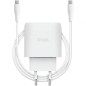 Cargador de Pared GaN Trust Maxo 45W- 1xUSB Tipo-C- Incluye Cable USB Tipo-C- 45W Cargador de Pared GaN Trust Maxo 45W- 1xUSB Tipo-C- Incluye Cable USB Tipo-C- 45W