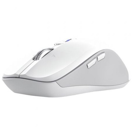 Ratón Ergonómico Inalámbrico Trust Ferro- Hasta 3200 DPI- Blanco