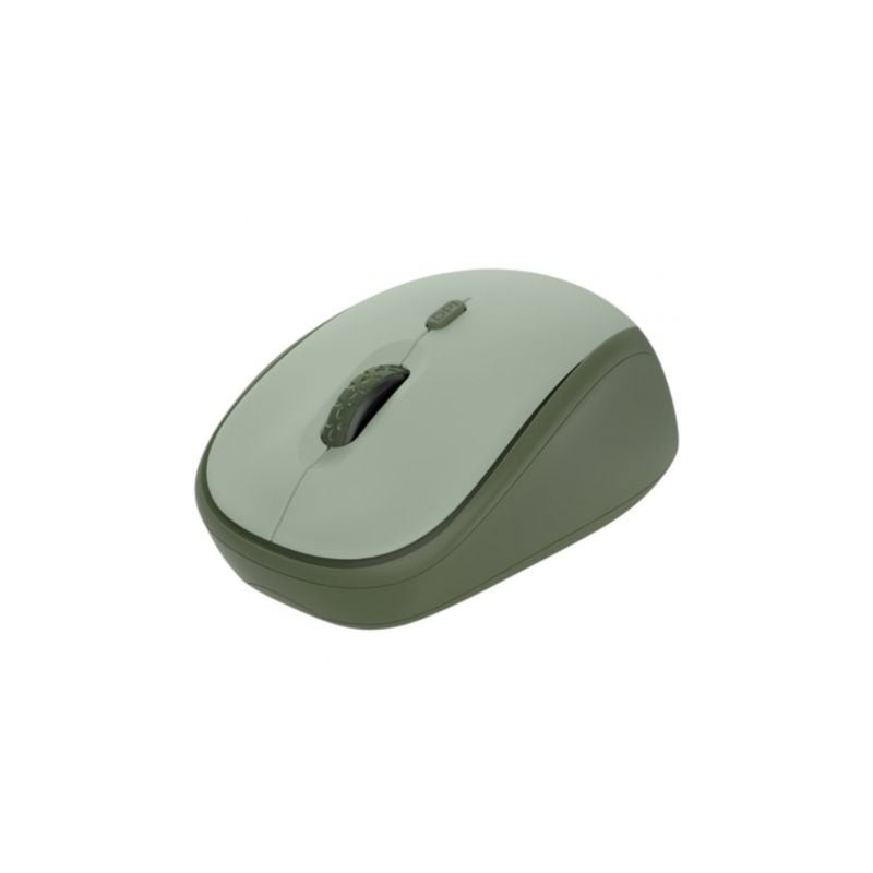 Ratón Mini Inalámbrico Trust Yvi+ Silent- Hasta 1600 DPI- Verde