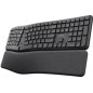 Teclado Inalámbrico por Bluetooth Trust Keyra Multidispositivo Ergonómico Teclado Inalámbrico por Bluetooth Trust Keyra Multidispositivo Ergonómico