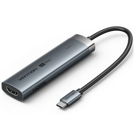 Docking USB Tipo-C Vention TGMHB- 3xUSB- 1xHDMI 4K- 1xUSB Tipo-C PD