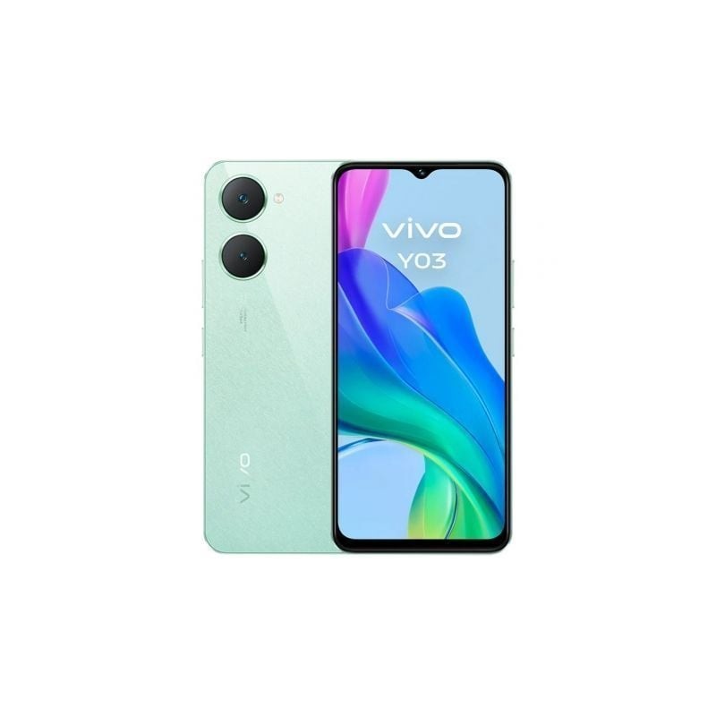 Smartphone Vivo Y03 4GB- 128GB- 6-56"- Verde Gema