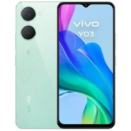 Smartphone Vivo Y03 4GB- 128GB- 6-56"- Verde Gema