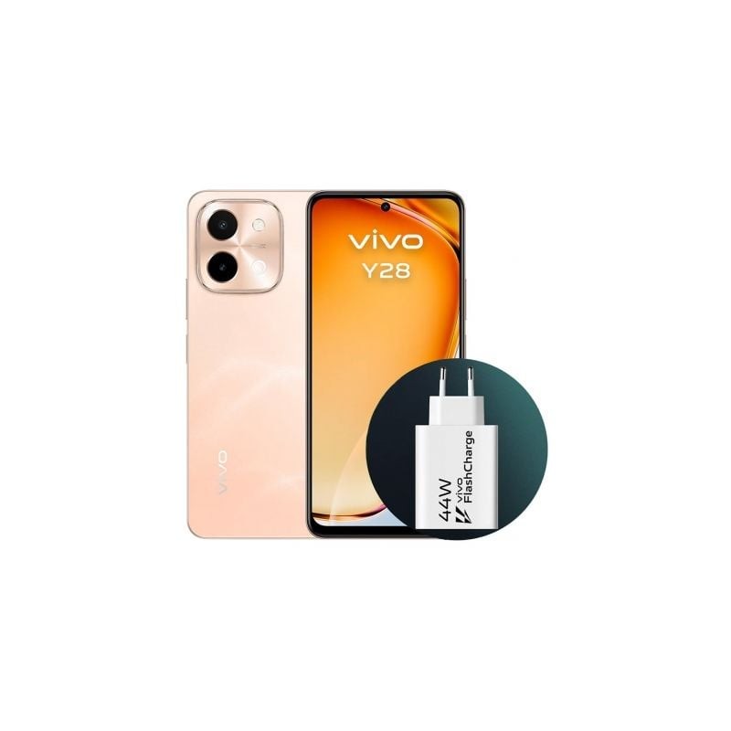 Smartphone Vivo Y28 4GB- 128GB- 6-68"- Naranja