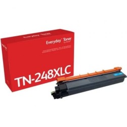 Tóner compatible Xerox 006R04876 compatible con Brother TN248XLC Alta Capacidad- Cian