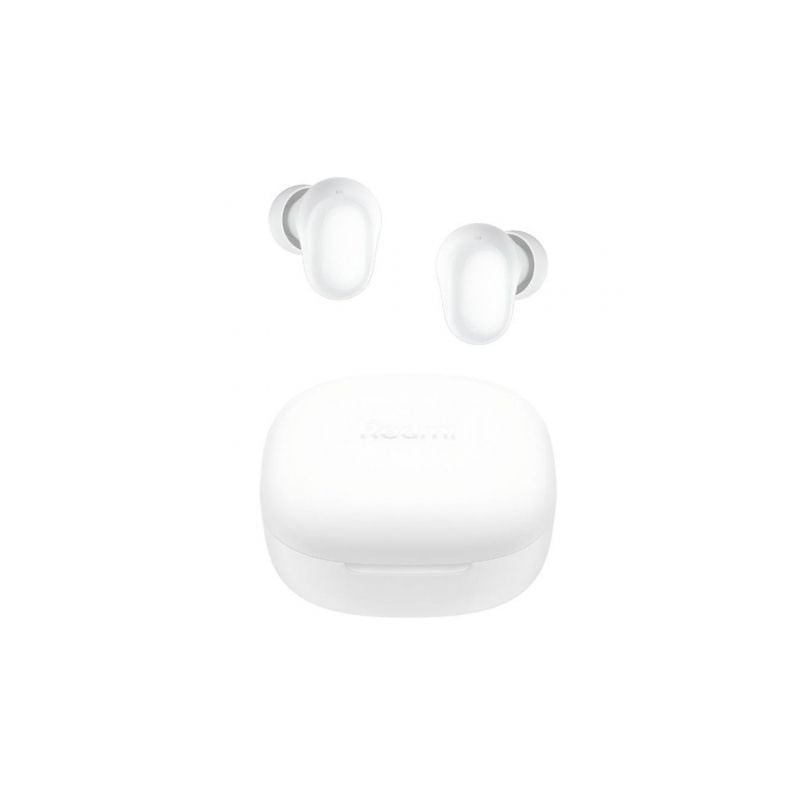 Auriculares Bluetooth Xiaomi Redmi Buds 6 Play con estuche de carga- Autonomía 7h- Blancos Auriculares Bluetooth Xiaomi Redmi Buds 6 Play con estuche de carga- Autonomía 7h- Blancos