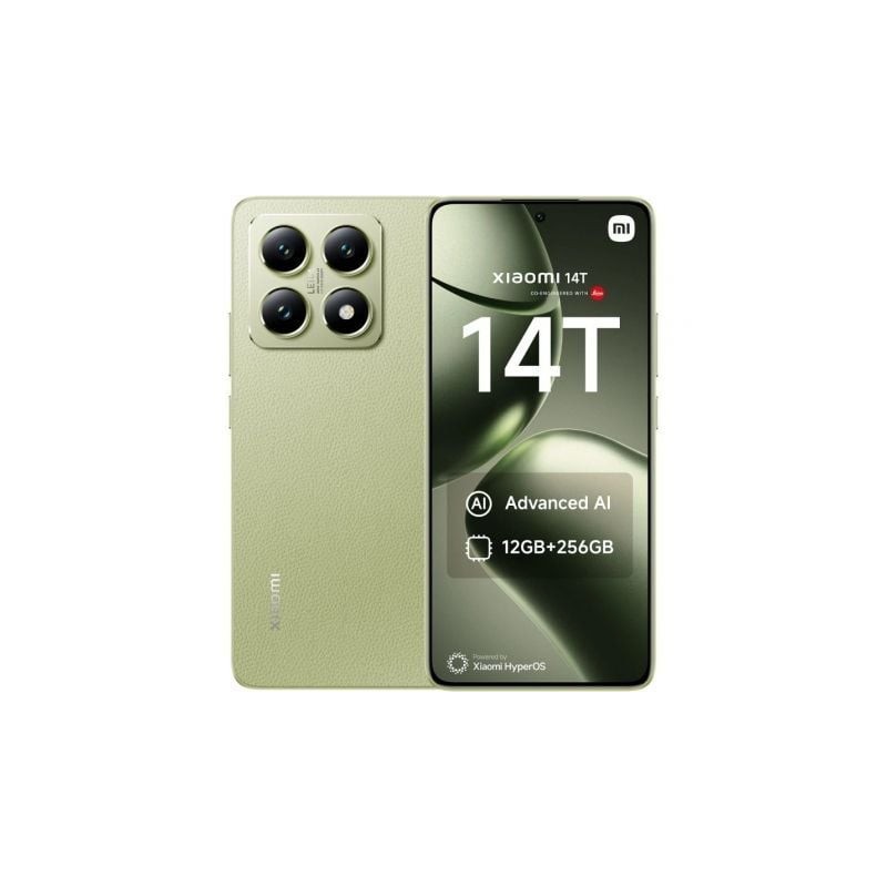 Smartphone Xiaomi 14T 12GB- 256GB- 6-67"- 5G- Verde