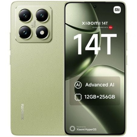 Smartphone Xiaomi 14T 12GB- 256GB- 6-67"- 5G- Verde