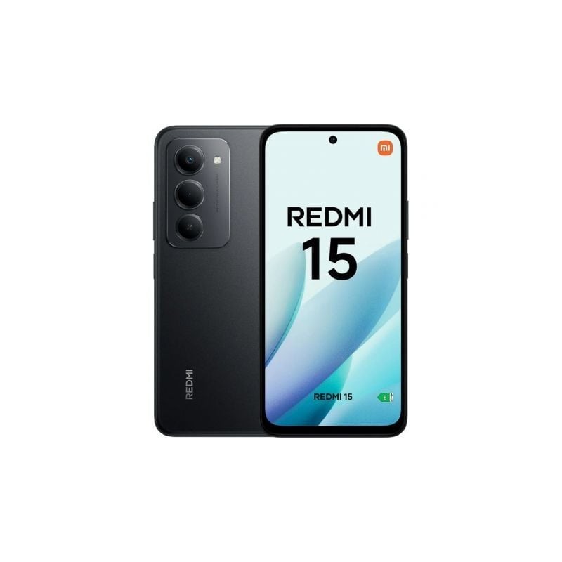 Smartphone Xiaomi Redmi 15 6GB- 128GB- 6-9"- Negro