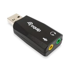 Adaptador audio equip tarjeta sonido usb