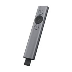 Presentador Inalámbrico por Bluetooth Logitech Spotlight Presentation Remote- 2-4GHz- Gris Pizarra