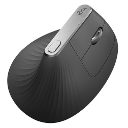 Ratón Ergonómico Inalámbrico por Bluetooth Logitech Vertical MX- Batería recargable- Hasta 4000 DPI
