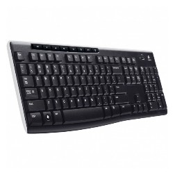 Teclado logitech k270 negro wireless inalambrico
