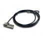 Cable seguridad coneptronic portatiles 1-8m combinacion