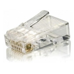 Kit 100 uds conectores rj45 equip
