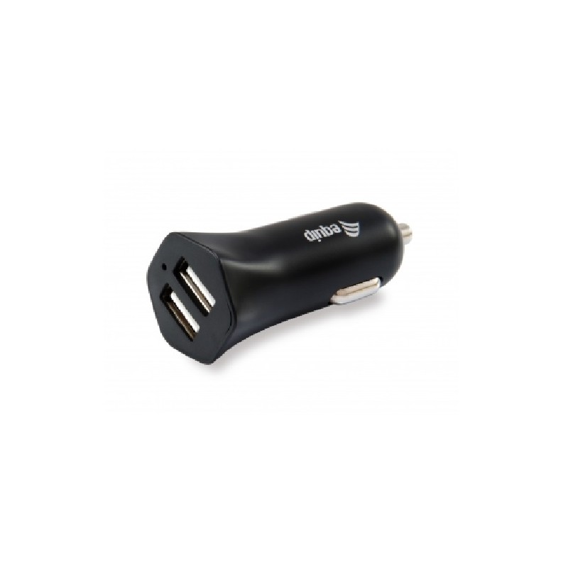 Cargador equip life 5v 2xusb coche