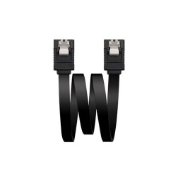 Cable SATA III Nanocable 10-18-1001-BK- 50cm- Negro