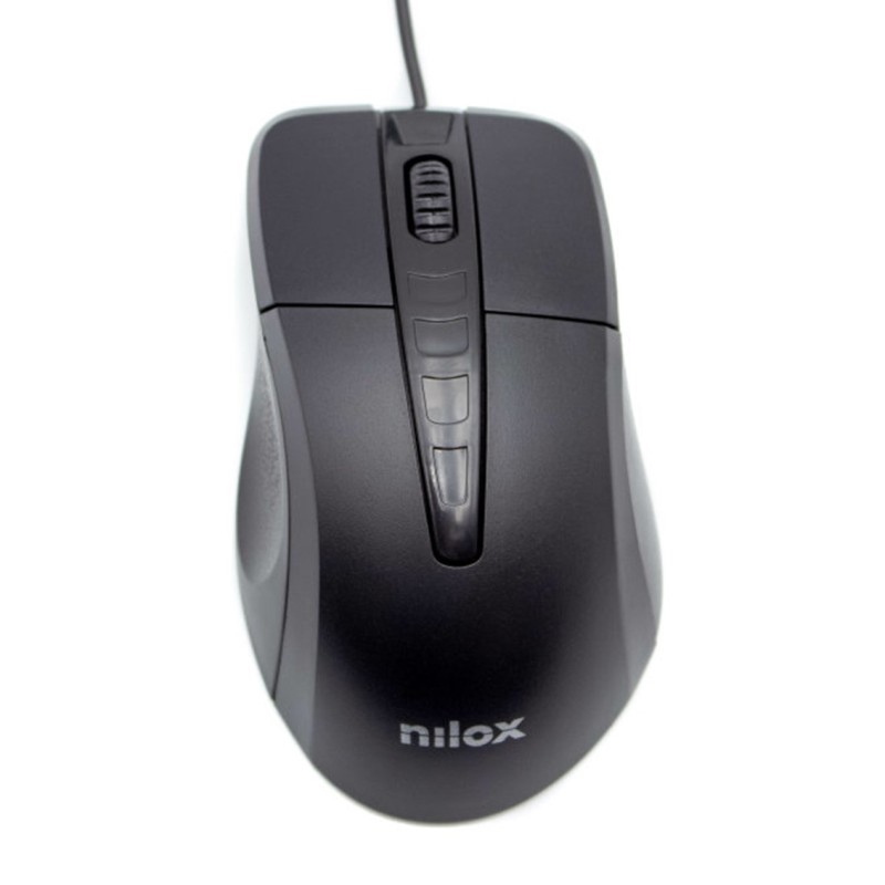 Mouse raton nilox mousb1001 usb 1000